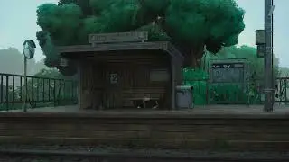 Trainstation - Stylized UE5 Environment - Main Shot