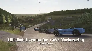 Hillclimb Layouts for 1967 Nurburgring - Assetto Corsa