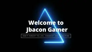 Black And Blue Neon Gradient Welcome to My Channel Youtube Intro Video