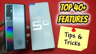 Tecno Pova 5G Tips and Tricks | Top 40+ Best Features of Tecno Pova 5G | Hindi