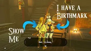 Where is Paya's Secret Birthmark in BOTW?