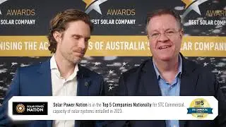 SunWiz Top Solar Company Award: Solar Power Nation: #2 Retailer in Australia by Volume 2023