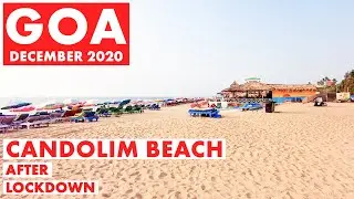 GOA | CANDOLIM BEACH | DECEMBER 2020 | WATERSPORTS, SHACKS, SHOPPING | GOA AFTER LOCKDOWN | GOA VLOG