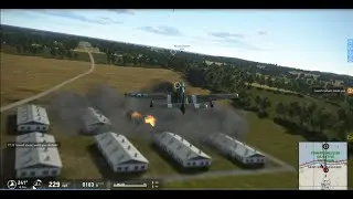 IL 2 Sturmovik American Alvaro Domek Bomb Saint Valery En Caux France Railway Junction