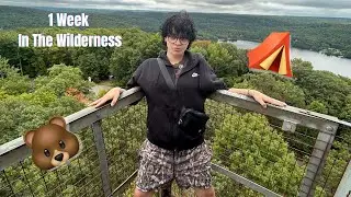 We Spent A WEEK In The WILDERNESS! 