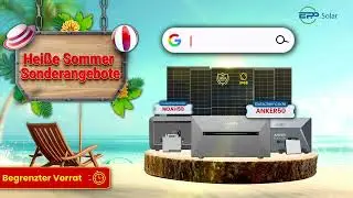 Solar Super Sale: Maximale Ersparnisse mit EPP Solar Balkonkraftwerk