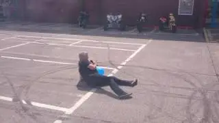 Dave Coates stunt show cmc Newport 2016