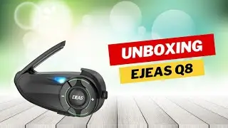 Better than Sena Parani - Ejeas Q8 Helmet Intercom | Music Sharing & FM Radio - Features & Pairing