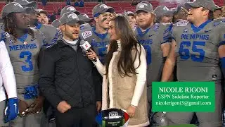 Nicole Rigoni ESPN college football reel 2023