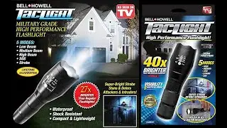 TACLIGHT FLASHLIGHT As Seen On TV Set of 3 LED Tactical Flash light Online Link in Description 👇👇👇👇
