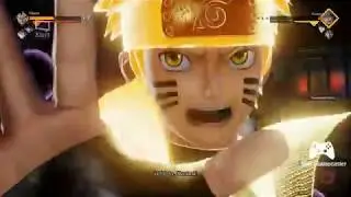 JUMP FORCE   GOKU(SSJB) VS NARUTO(KURAMA) PRO GAMEPLAY| ASTA GAMEPLAY. STRONGEST TEAM??