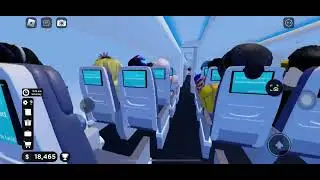 Roblox cabin crew simulator Delta Airlines A330-200 DISRUPTED PASSENGER