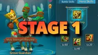 Lords Mobile - Limited Challenge: Grove Danger stage 1 Automatic