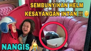 PRANK INTAN NDELIKNO HELM KESAYANGAN !! 😭