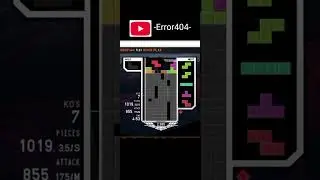 When you have to lock in to survive... #tetris #gaming #tetrio