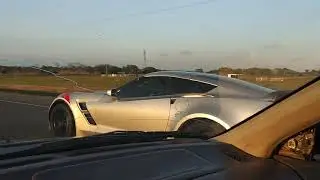 Turbo f22 accord vs corvette grand sport