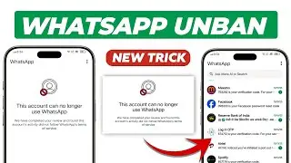 New Unban Solution Tricks 2025 | This account can no longer use WhatsApp Problem New Solution 2025