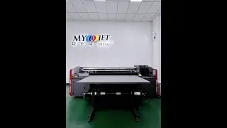 MYJET 6feet UV Hybrid Printer ,1860PRO model print on leather