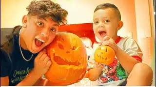 HALLOWEEN CARVING PUMPKINS! PUMPKIN FUN FOR KIDS