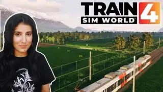 Train Sim World 4 : Just Like In The Movies | Beautiful Snowy Mountains