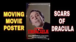 SCARS OF DRACULA - Moving Movie Poster