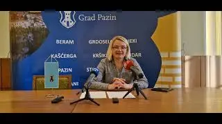 Gradonačelnica Pazina Suzana Jašić održala redovnu mjesečnu konferenciju