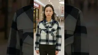 Semi Winter Check Zipper Jacket Layer Cutting ✂️ Process #cuttingskills  #viralvideo2025