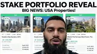 Get Stake I Portfolio I USA Property I Saudi Property update