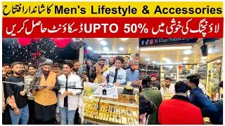 GRAND LAUNCHING CEREMONY GET UPTO 50 PERCENT DISCOUNT ON M KHAN OFFICIAL OUTLET NAYA PULL HYDERABAD