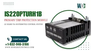 GE IS220PTURH1B - Primary Trip Protection Module