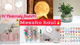Meesho haul🔥💯| Home and decor products🌸| Pinteresty finds 🎀|