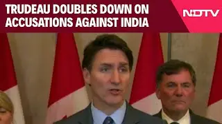 Justin Trudeau LIVE | India Canada Relations | Trudeau Doubles Down After Diplomatic Showdown