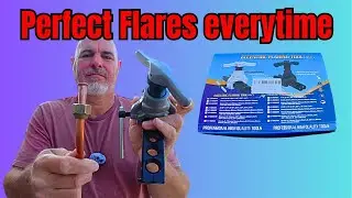 Eccentric Pipe Flaring Tool - Review and demonstration