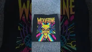 Wolverine - Black light funko & T-shirt pack. No.802 Special Edition. #funkopop #wolverine #shorts