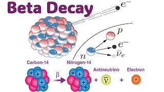 Beta Decay #BetaDecay #NeutrinoEmission #WeakInteraction