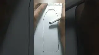 water bottle drawing| water bottle pencil drawing #pencildrawing#waterbottle