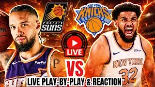 🔥 SUNS vs KNICKS EN VIVO | THIS GETS UGLY 😡🔥 Play-By-Play & Reacci&oacute;n LIVE