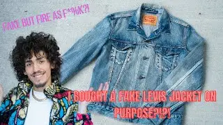 I bought a FAKE LEVIS SELVEDGE DENIM JACKET ON PURPOSE?!