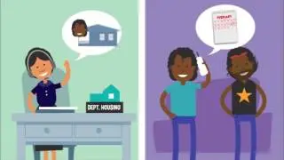 Visitor management television commercial