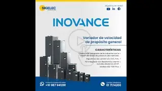 Configuración rápida de variador MD500 Plus Inovance