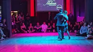 Magdalena Gutierrez & German Ballejo at Malena milonga - Mujercitas tango festival (1 of 2)