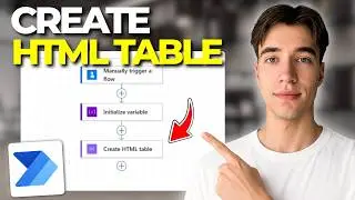 How To Create HTML Tables In Power Automate Flow | Tutorial 2026