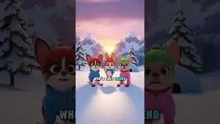 Toto & Friends Winter Fun 🐾❄️ Toto & Friends Kids Adventures #kidscartoon #puppycartoon #cutedog