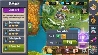 Castle Creeps Level 16 Cavern Clash @snelo85