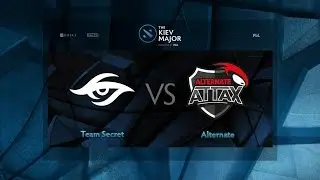 Highlights Team Secret vs Alternate bo1 Kiev Major EU qualifiers | Secret vs  aTTaX