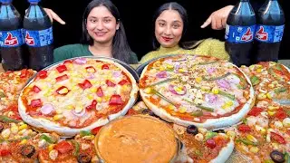 Pizza🍕Feast Eating Challenge with Thumbs Up| Pizza Challenge with Funny Punishment 