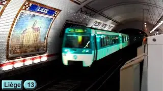 Льеж | линия 13 : Парижский метрополитен ( RATP MF77 )
