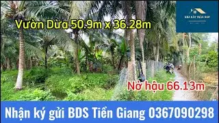 T.730_B&aacute;n 1999m2 Vườn Dừa Mặt Tiền 51m Long Định Đồng Th&aacute;p