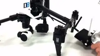 DJI Inspire - Flir thermal camera gimbal