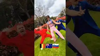 3 #Eurovision 2025 stars Basel 🇨🇭 2025 #Australia #Belgium #Slovenia #unitedbymusic #esc
